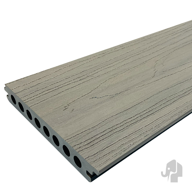 Elephant Composiet Naadloze Vlonderplank Natural Dark Grey 21x140mm